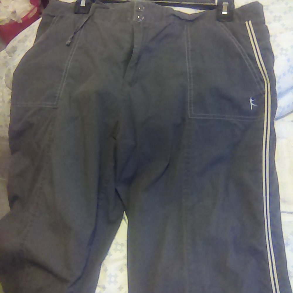 Gray Danskin crop pants